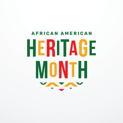 African Heritage Month Background Design