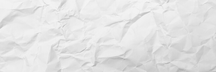 White Paper Texture background. Crumpled white paper abstract shape background with space paper...