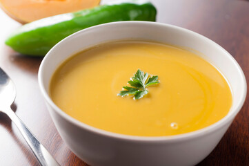 courgette pumpkin soup
