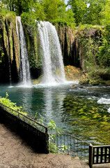 Obraz premium The Upper Duden Waterfall, Turklye,