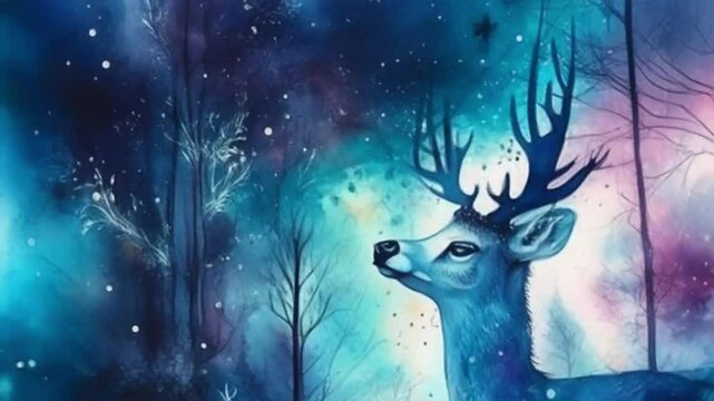 deer in the forest