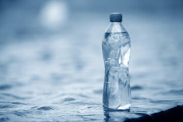 clean water in the bottle