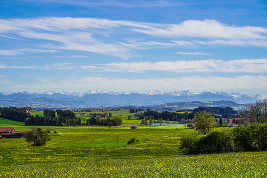 Alpenpanorama im Allg&auml;u
