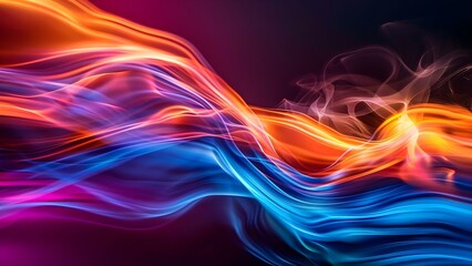 Obraz premium Innovative business idea with versatile technology for vibrant highquality colors. Concept Technology Innovation, Colorful Products, High-Quality Imaging, Business Development, Creative Marketing