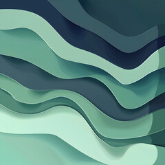 Seafoam Green and Navy Blue Modern Abstract Background.