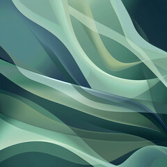 Seafoam Green and Navy Blue Modern Abstract Background.