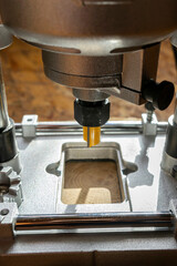 Manual Electric Milling Machine with Straight Cutter