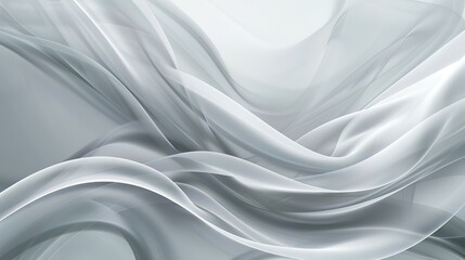 Fototapeta premium A white and silver abstract background.