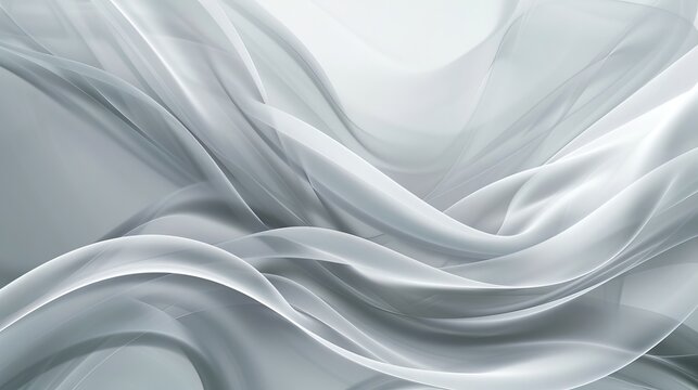 A white and silver abstract background.