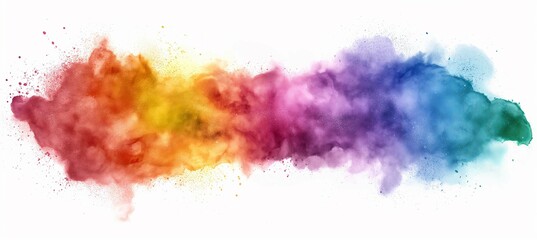Rainbow abstract background with copy space LGBT pride banner