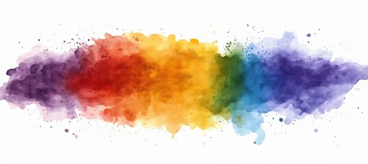 Fototapeta premium Rainbow abstract background with copy space LGBT pride banner