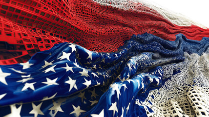 stars and stripes Net, US flag