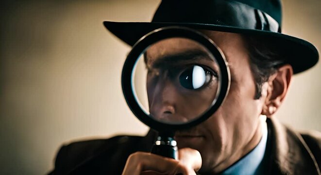Detective in the jungle.