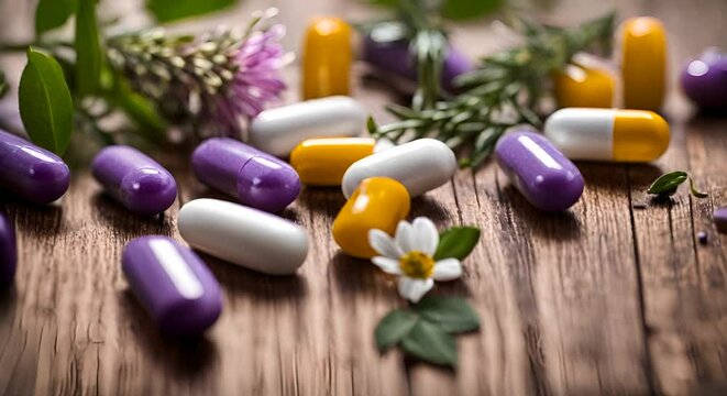 Natural medicine pillers.