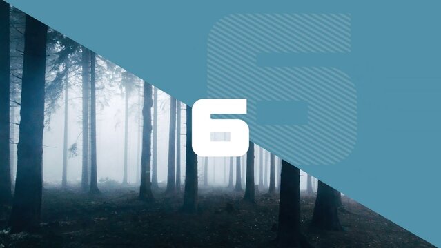 Full Screen Dynamic Urban Countdown 10 Seconds Intro Opener