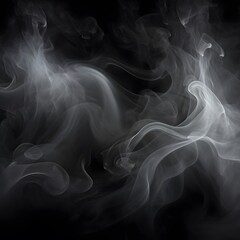 Billowing smoke. Mystical fog. Generative AI.