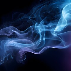 Billowing smoke. Mystical fog. Generative AI.