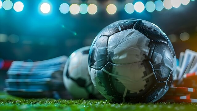Mobile Soccer Betting App with Virtual Currency Ball: A Smartphone Solution for Sports Betting. Concept Sports Betting, Mobile App Development, Virtual Currency, Soccer, Smartphone Solution