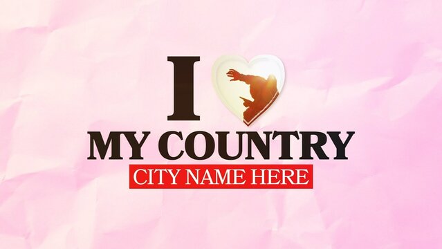 I Love My Country City Promotion Intro Opener