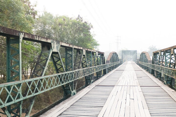 Black Bridge with old railway.