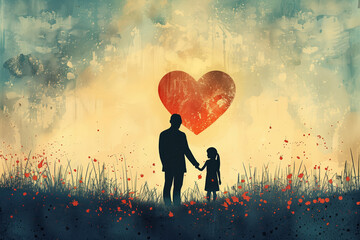 Father's Day Greeting Card, Generative AI