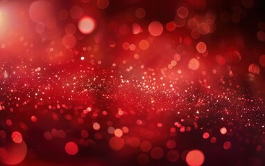 Abstract Red Sparkle Background