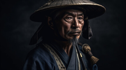 portrait of samurai 