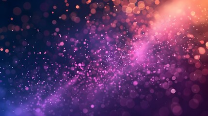 A purple and blue background with a glittery background.