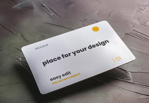 Credit card on dark background elegant mockup 02 Generative Ai