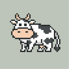 Cute Dairy Cows pixel art