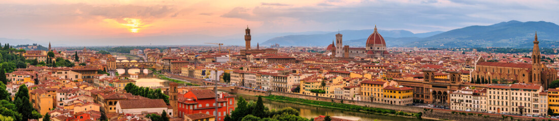 Panorama view of Florence