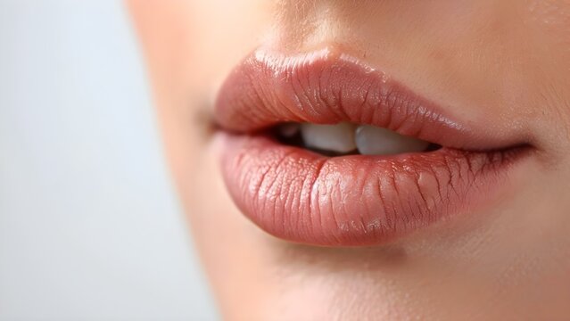 Closeup of chapped lips with dry skin a common mouth issue. Concept Chapped Lips, Dry Skin, Mouth Issues, Lip Care, BeautyTips