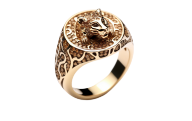 gold ring with diamonds