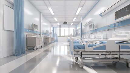 A Hospital Ward.