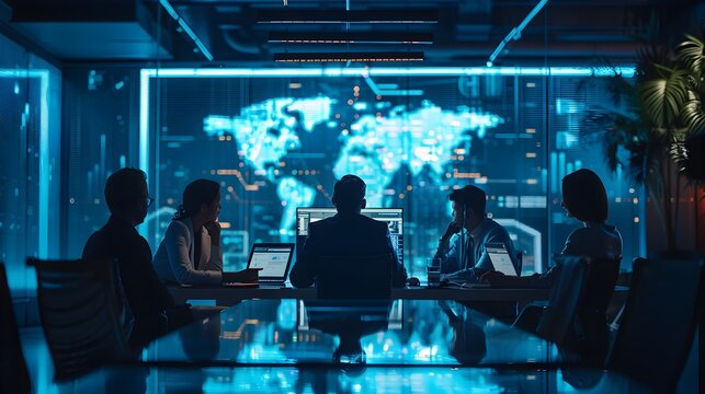 Dynamic Business Team Strategizing in a Tech Enabled War Room for Collaborative Planning and Problem Solving