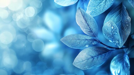 An abstract background with a gradient of blue transparency