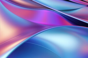 abstract metallic background with matted metal surface close up view, titanium material in holographic colors