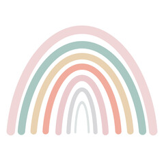 Obraz premium Shape e adesivo em forma de arco-íris. Colorido, decoração, detalhe. Cartaz, banner, carta, flyer, logotipo. Páscoa e Dia dos namorados. Emblema, fundo branco. Desenho colorido.