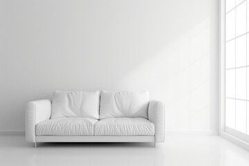 Elegance in Emptiness: Sofa as a Symbol of Simplicity