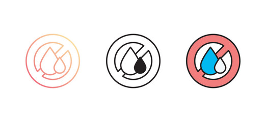 Trans Fats icon design with white background stock illustration