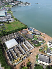 Estação de tratamento de água centro de Florianópolis