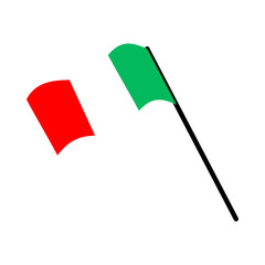italy national flag designed for Europe football championship in 2024
