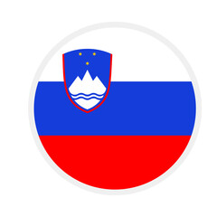 slovenia national flag designed for Europe football championship in 2024
