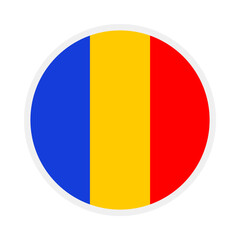 romania national flag designed for Europe football championship in 2024