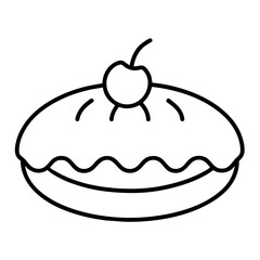 Dessert vector illustration