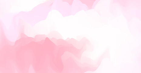 Pink Watercolor Abstract Background. Wallpaper. Gradient Backdrop. Vector Illustration. Valentine's Day. Blurred