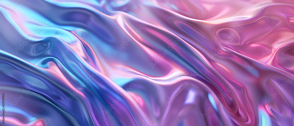 Poster abstract blue background with flowing, smooth lines that shimmer and shine ,abstract blue wavy backg