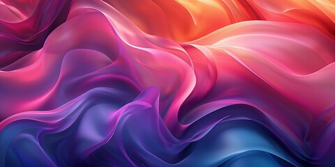 Obraz premium Abstract background with smooth shapes