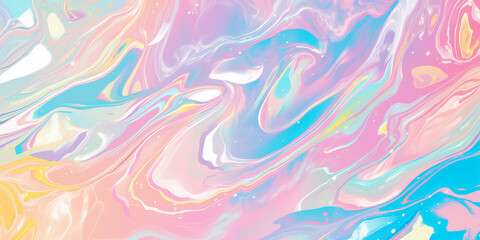 Glitter pop background with colorful marble pattern