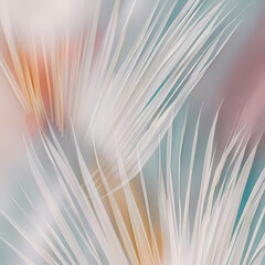 Abstract delicate background. Ethereal plants. Soft pastel colors.